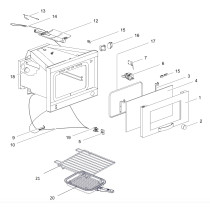 Thetford uunin ritilä SOG52xx / SOV420xx