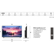 Philips 24" PHS6000 - HD LED TV