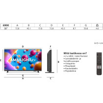 Philips 32" PFS6900 - Full HD LED Ambilight TV