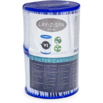 Bestway Lay-Z-Spa Filter -suodatin, 12 kpl