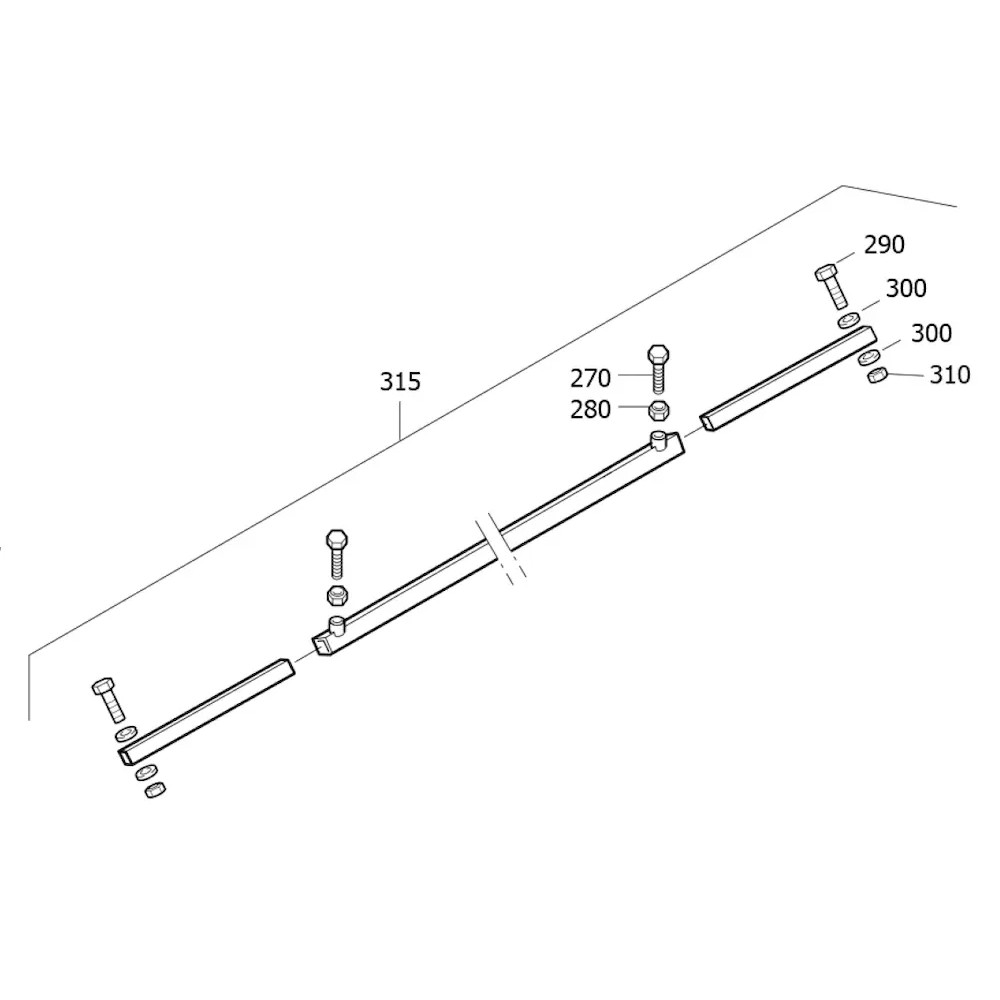 Cross actuation device Truma Mover Cross actuation device Truma Mover