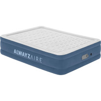 Bestway AlwayzAire Air Mattress Queen -ilmatäytteinen varavuode, sisäänrakennettu kaksoispumppu