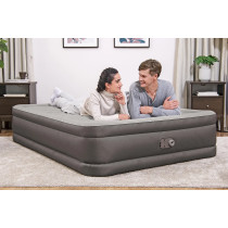 Bestway Fortech Air Mattress Queen -ilmatäytteinen varavuode, sisäänrakennettu pumppu