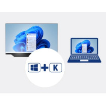 alphatronics SLA Linie SLA-22 DWS 22" Full HD Smart-TV DVD soittimella, 12V
