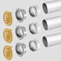 Ilmanjakosarja Truma Saphir EasySet, beige