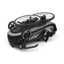 Cybex Zeno Bike -pyöräkärry, musta