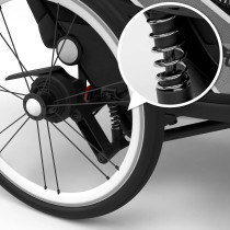 Cybex Zeno Bike -pyöräkärry, musta