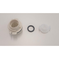 Lukkosylinterin runko Thetford D3-D6 FF2, kermanvalkoinen