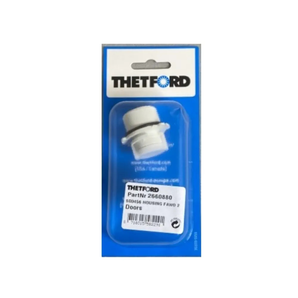 Thetford lukkosylinterin runko D3-D6 FF2, valkoinen