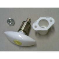 Vääntölukko Olive FF2, valkoinen