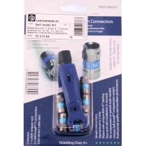 Laatuantenni Cable Stripper RG6/59+6kpl F-56 5,1