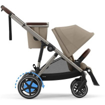 Cybex e-Gazelle S -rattaat, Almond Beige, sähköavusteinen