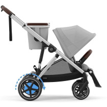 Cybex e-Gazelle S -rattaat, Grey, sähköavusteinen