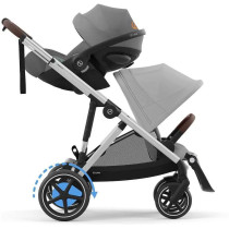 Cybex e-Gazelle S -rattaat, Grey, sähköavusteinen