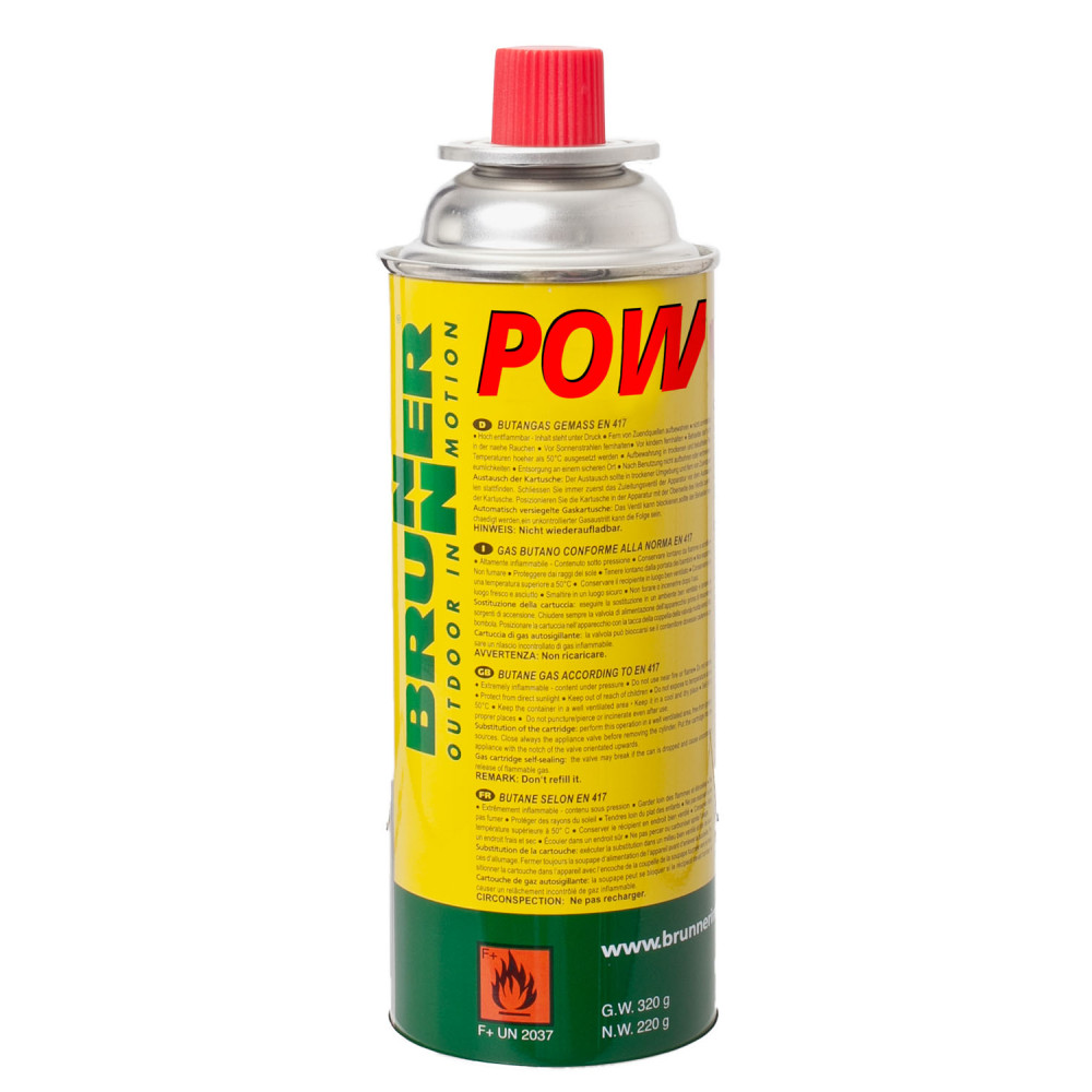 Brunner Powergas -täyttöpullo, 227g