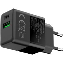 FoneKit Double 20W -laturi, USB-C + USB-A