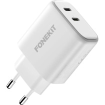 FoneKit GaN PD 65W -verkkovirtalaturi, USB-C + USB-C