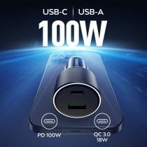 FoneKit Travel 100W -autolaturi