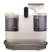 Ströme PowerClean 56A -tekstiilipesuri, valkoinen – tehokas puhdistaja matoille, sohvapäällisille ja auton verhoilulle