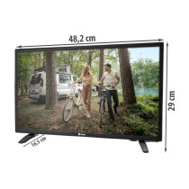 Berger Classiq 19" Smart TV, 12/24 V
