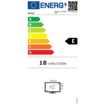 Berger Advanteq 24" Full HD Smart-TV DVD soittimella, 12/230 V