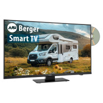 Berger Advanteq 27" Full HD Smart-TV DVD soittimella, 12/230 V