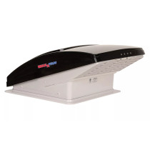 Airxcel Maxxfan Deluxe -kattoluukku, musta 12V