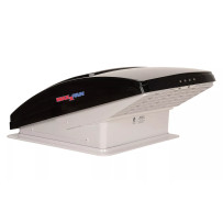 Airxcel Maxxfan Deluxe -kattoluukku, musta 12V