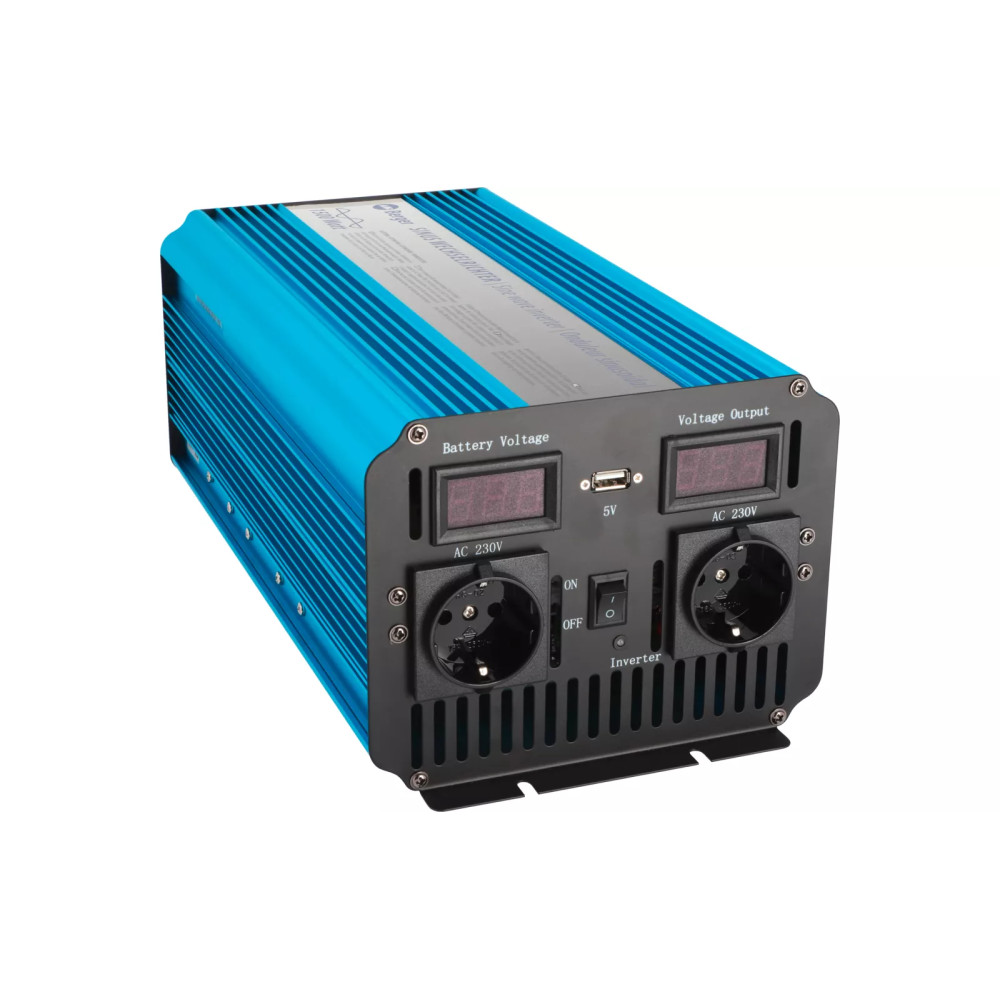 Berger siniaaltoinvertteri 1500W, 12V Berger siniaaltoinvertteri 1500W, 12V