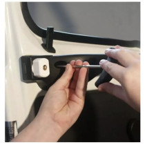 HEOSolution HEOsafe turvalukko, Fiat Ducato 230 (1994-2002), lukollinen