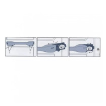 HEOSolution HEOsafe turvalukko, Fiat Ducato 230 (1994-2002), lukollinen
