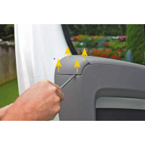HEOSolution HEOsafe turvalukko, Fiat Ducato 250/290 (2006-2021), lukollinen