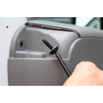 HEOSolution HEOsafe turvalukko, Fiat Ducato 250/290 (2006-2021), lukollinen