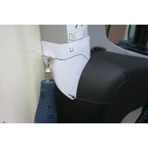 HEOSolution HEOsafe turvalukko, Fiat Ducato 250/290 (2006-2021), lukollinen