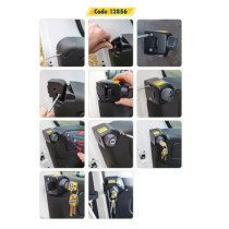 HEOSolution HEOsafe turvalukko, Fiat Ducato 290 (2021-), lukollinen