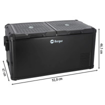 Berger MCX 75 -kompressorikylmälaukku, 75L