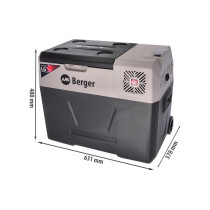 Berger B40-T -kompressorikylmälaukku, 39L