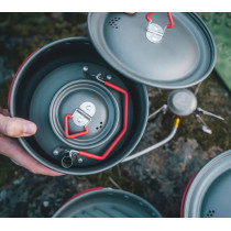 Robens Basecamp Pro XL -keraaminen keittoastiasto, 3-osainen