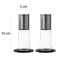 Silwy magneettiset maustemyllyt