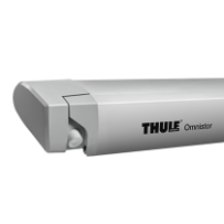 Thule Omnistor 6300 4.53m -moottoroitu kattomarkiisi, hopeanvärinen