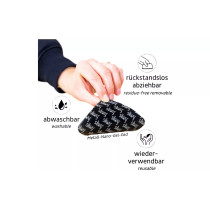 Silwy magneetilliset kristalliset olutlasit, 4 osainen (330 ml)