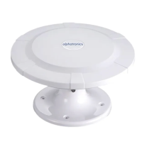 Alphatronics DVB-T AN 2.1 -antenni, 360° vastaanotolla ja 5G LTE -suodattimella