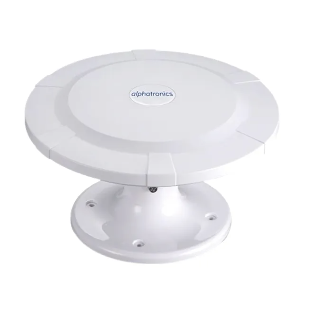 Alphatronics DVB-T AN 2.1 -antenni, 360° vastaanotolla ja 5G LTE -suodattimella