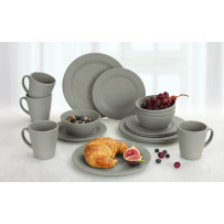 Berger Kynne -astiasto 16-osainen, eri värejä, sopii neljälle hengelle