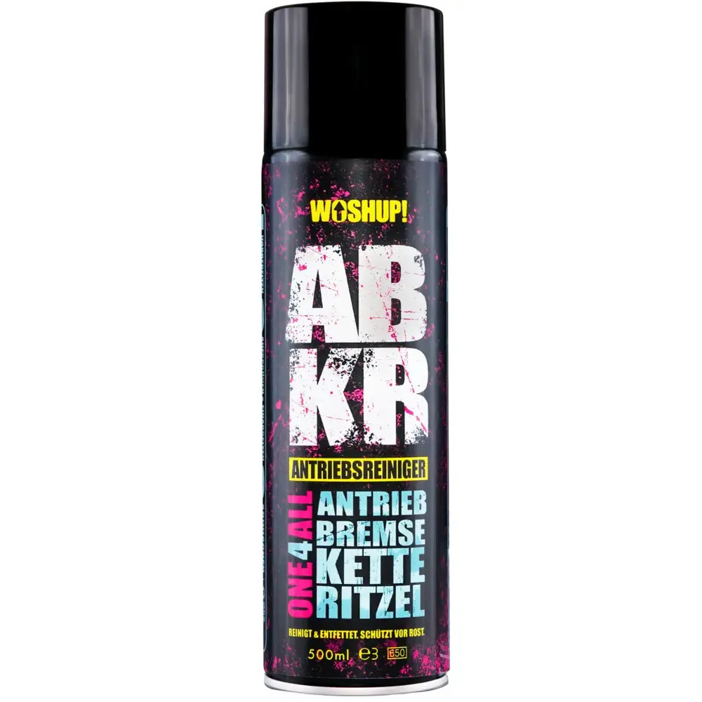 WOSHUP! ABKR ketju- ja voimansiirron puhdistussuihke 500 ml aerosoli