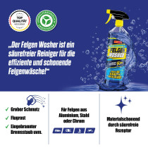 WOSHUP! Felgen Wosher -tehokas vannepuhdistaja, 1 l