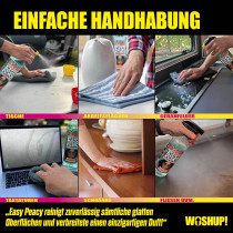 WOSHUP! Easy Peacy -pintojen puhdistusaine, 1 l