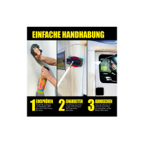 WOSHUP! Camping Exterior Cleaner -matkailuajoneuvojen puhdistusaine, 1 l