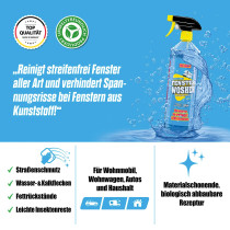 WOSHUP! Fenster Wosher -erikoispuhdistusaine ikkunoille, 1 l