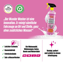 WOSHUP! Waterless Wunder -puhdistusaine ilman vettä, 1 l